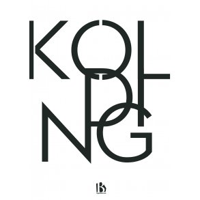 Kolding (6000) - Typografisk - Sort p� hvid