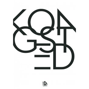 Kongsted (4683) - Typografisk - Sort p hvid