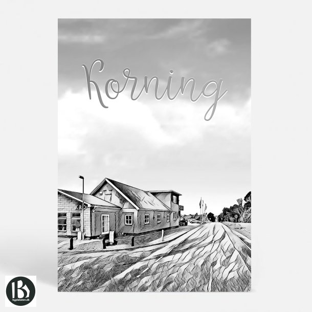 Korning (8700) - Kunstnerisk - In Grey