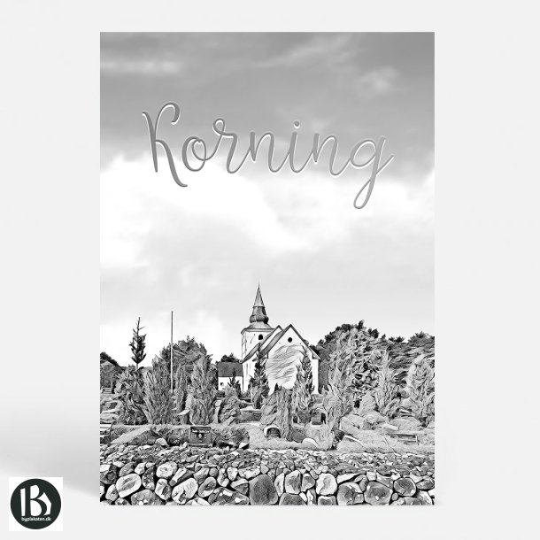 Korning (8700) - Kunstnerisk - In Grey v2