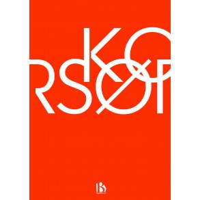 Korsr (4220) - Typografisk - Dyb orange