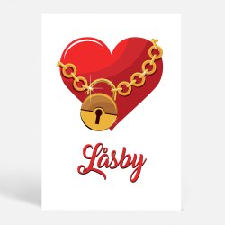 L�sby (8670) - Kunstnerisk - With Love (LYS)