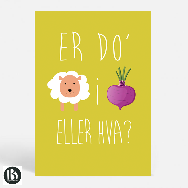 Er do' lam i roen? - Sjove plakater