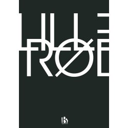 Lillerd (3450) - Typografisk - Hvid p sort