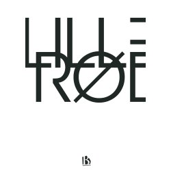 Lillerd (3450) - Typografisk - Sort p hvid