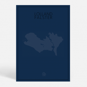 Lolland-Falster - PLAIN - Blue
