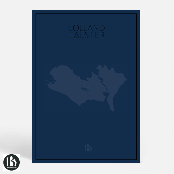 Lolland-Falster - PLAIN - Blue