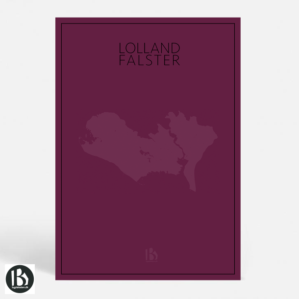 Lolland-Falster - PLAIN - Purple