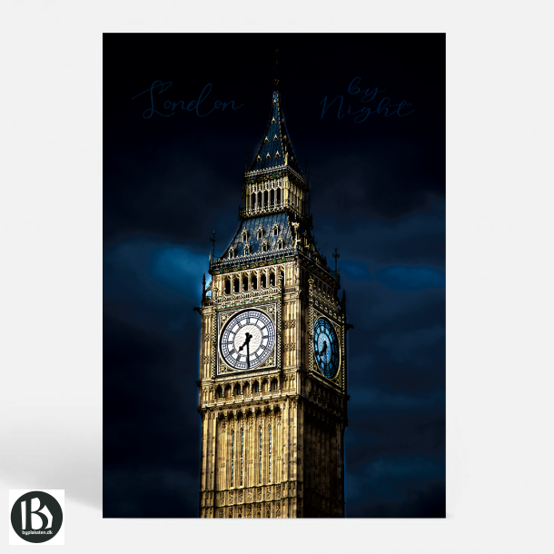 London - England - Big Ben by Night