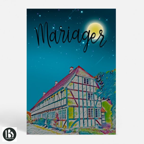 Mariager (9550) - Kunstnerisk - By Night
