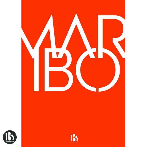 Maribo (4930) - Typografisk - Dyb orange