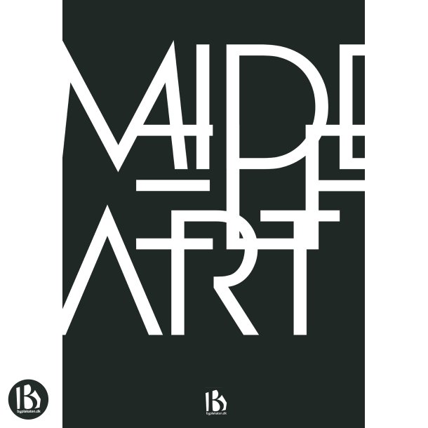 Middelfart (5500) - Typografisk - Hvid p sort