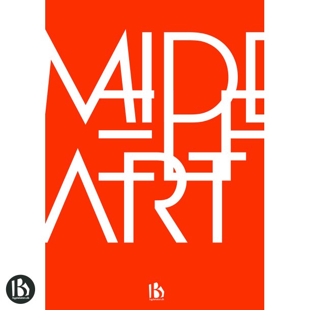 Middelfart (5500) - Typografisk - Dyb orange