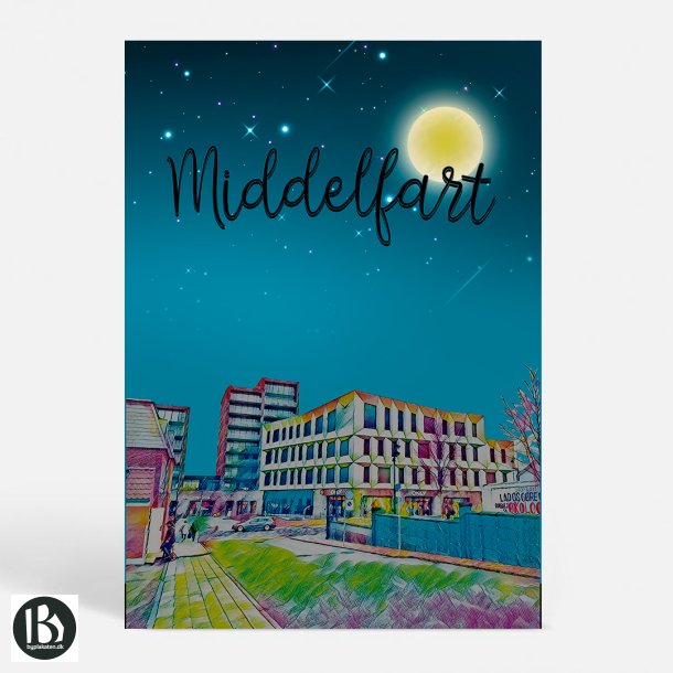 Middelfart (5500) - Kunstnerisk - By Night v2