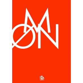 Mn (4791) - Typografisk - Dyb orange