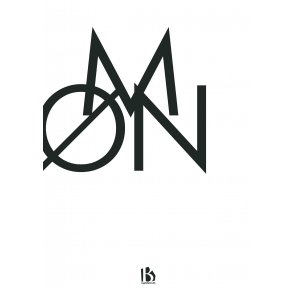 Mn (4791) - Typografisk - Sort p hvid
