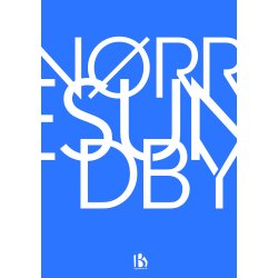 Nrresundby (9400) - Typografisk - Lys bl