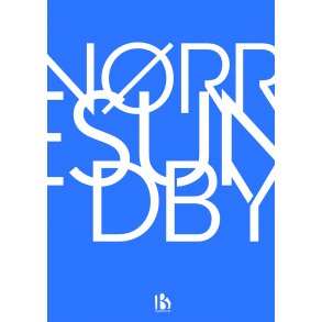 Nrresundby (9400) - Typografisk - Lys bl