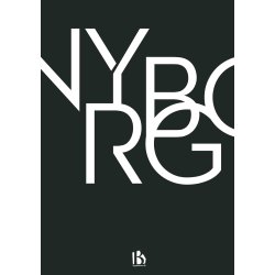 Nyborg (5800) - Typografisk - Hvid p sort