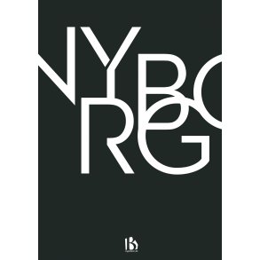 Nyborg (5800) - Typografisk - Hvid p sort