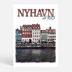 Kbenhavn (1051) - Kunstnerisk - Nyhavn since 1673