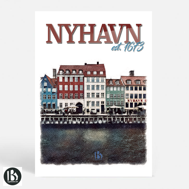 Kbenhavn (1051) - Kunstnerisk - Nyhavn since 1673