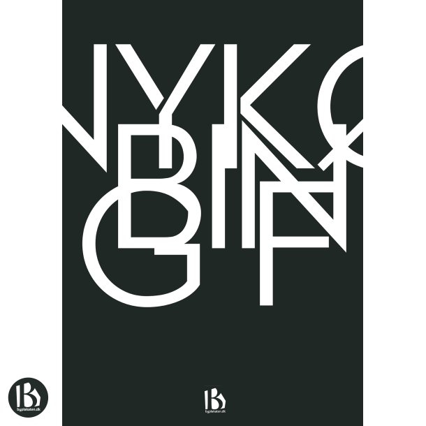 Nykbing F. (4800) - Typografisk - Hvid p sort
