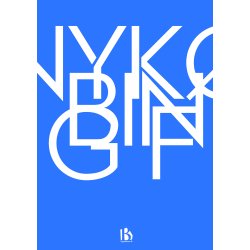Nykbing F. (4800) - Typografisk - Lys bl
