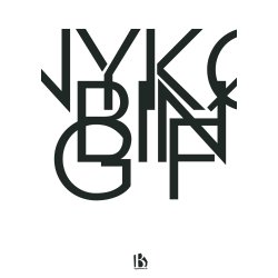 Nykbing F. (4800) - Typografisk - Sort p hvid