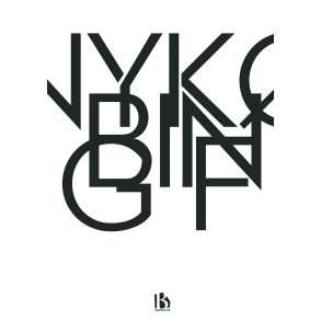 Nykbing F. (4800) - Typografisk - Sort p hvid