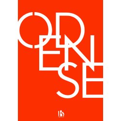 Odense (5000) - Typografisk - Dyb orange