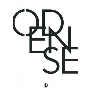 Odense (5000) - Typografisk - Sort p hvid