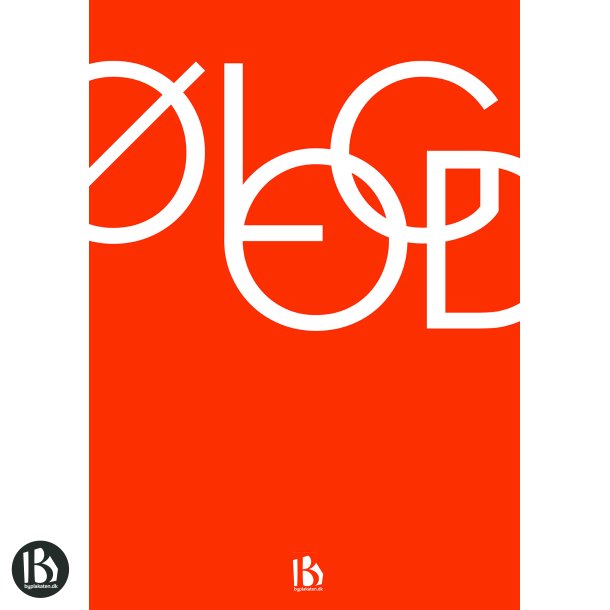 lgod (6870) - Typografisk - Dyb orange