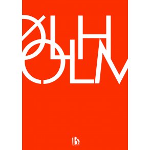 lholm (7160) - Typografisk - Dyb orange