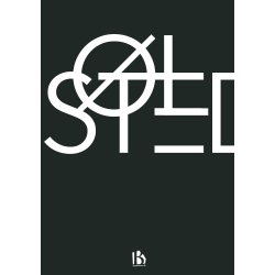 lsted (3310) - Typografisk - Hvid p sort