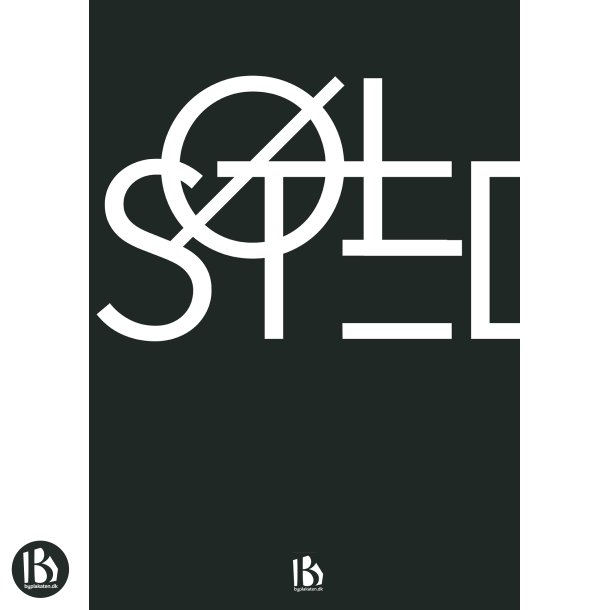 lsted (3310) - Typografisk - Hvid p sort