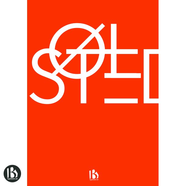 lsted (3310) - Typografisk - Dyb orange