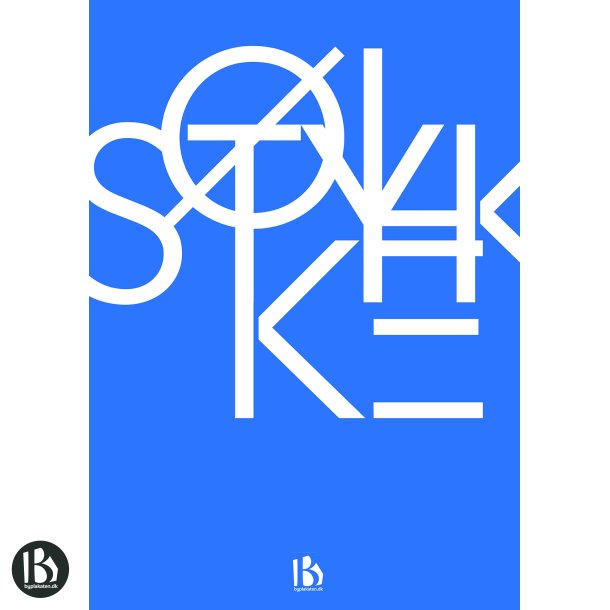 lstykke (3650) - Typografisk - Lys bl