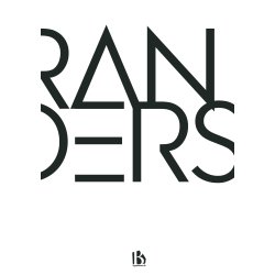 Randers (8900) - Typografisk - Sort p hvid