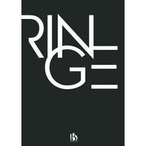 Ringe (5750) - Typografisk - Hvid p sort