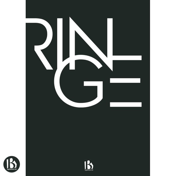 Ringe (5750) - Typografisk - Hvid p sort