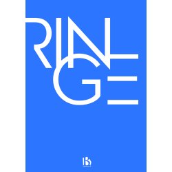Ringe (5750) - Typografisk - Lys bl