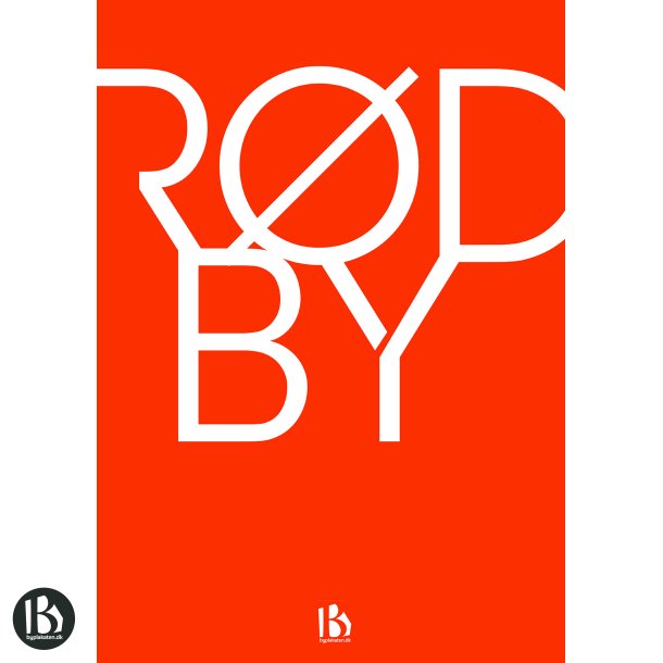 Rdby (4970) - Typografisk - Dyb orange