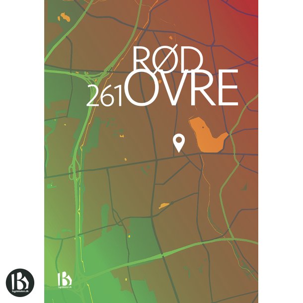 Rdovre (2610) - Citymap - Colorful