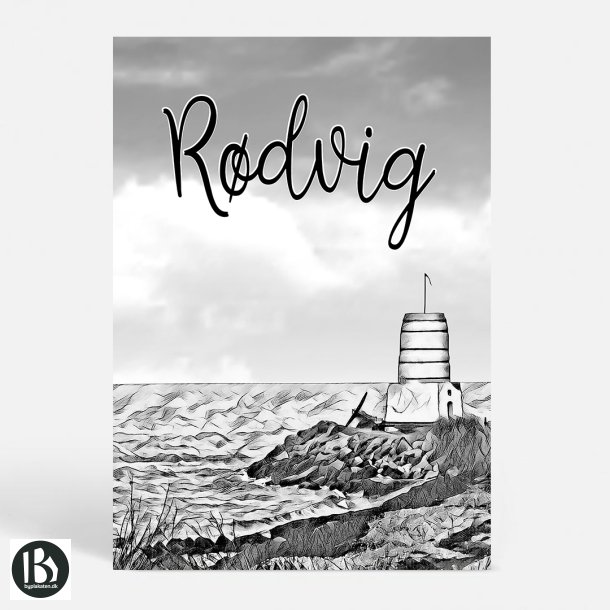 Rdvig (4673) - Kunstnerisk - In Grey