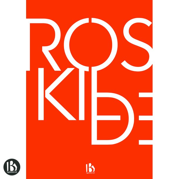 Roskilde (4000) - Typografisk - Dyb orange