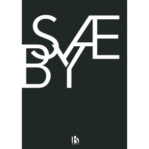 S�by (9300) - Typografisk - Hvid p� sort