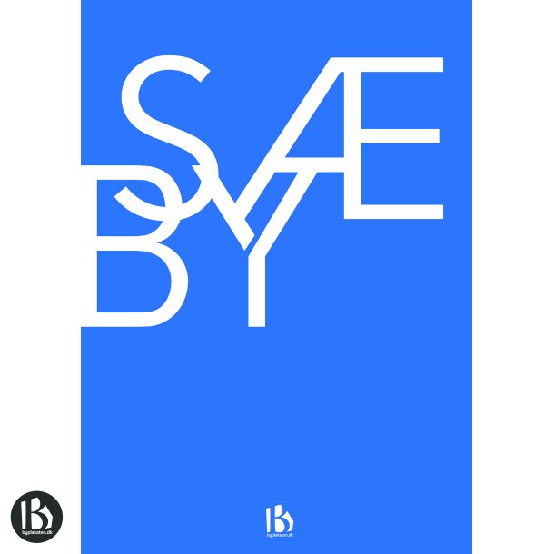 S�by (9300) - Typografisk - Lys bl�