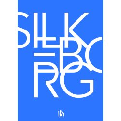 Silkeborg (8600) - Typografisk - Lys bl