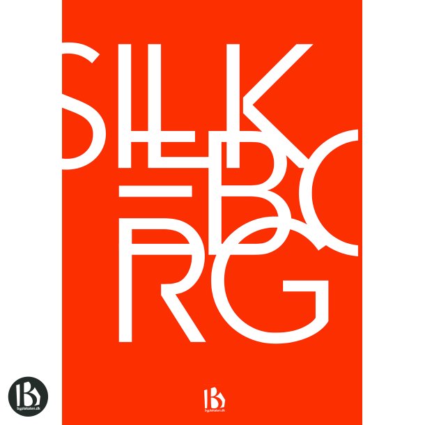 Silkeborg (8600) - Typografisk - Dyb orange